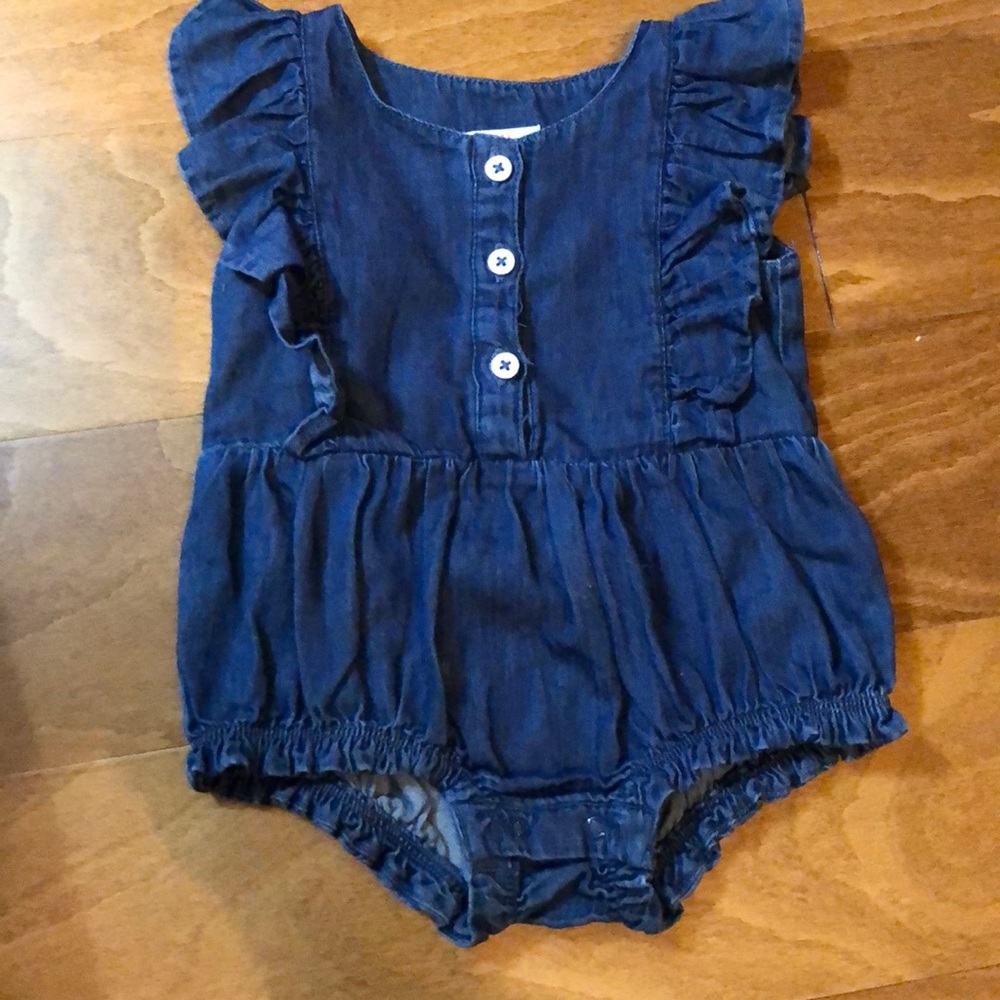 Denim bubble cat & jack 6-9 m